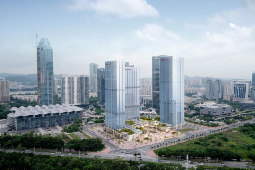 利记官方网站—惠州中海广场ETFE天幕膜结构项目最新进展