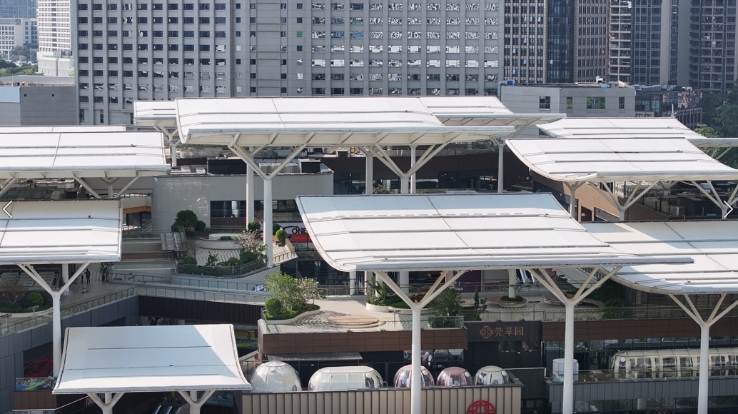 利记官方网站—东莞市民服务中心三期PTFE膜结构工程